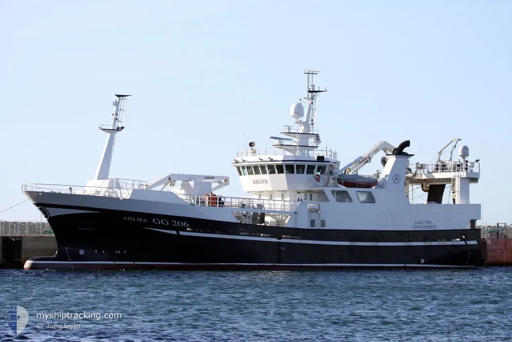 ahlma (Fishing Vessel) - IMO 9278129, MMSI 265019000, Call Sign SBXL under the flag of Sweden