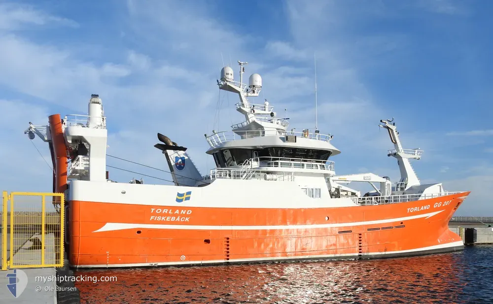 torland (Fishing Vessel) - IMO 9840104, MMSI 265028000, Call Sign SBHC under the flag of Sweden