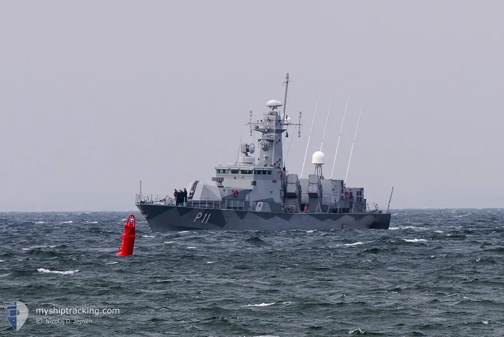 swedish warship p11 (Military ops) - IMO -, MMSI 266036000, Call Sign SLFO under the flag of Sweden