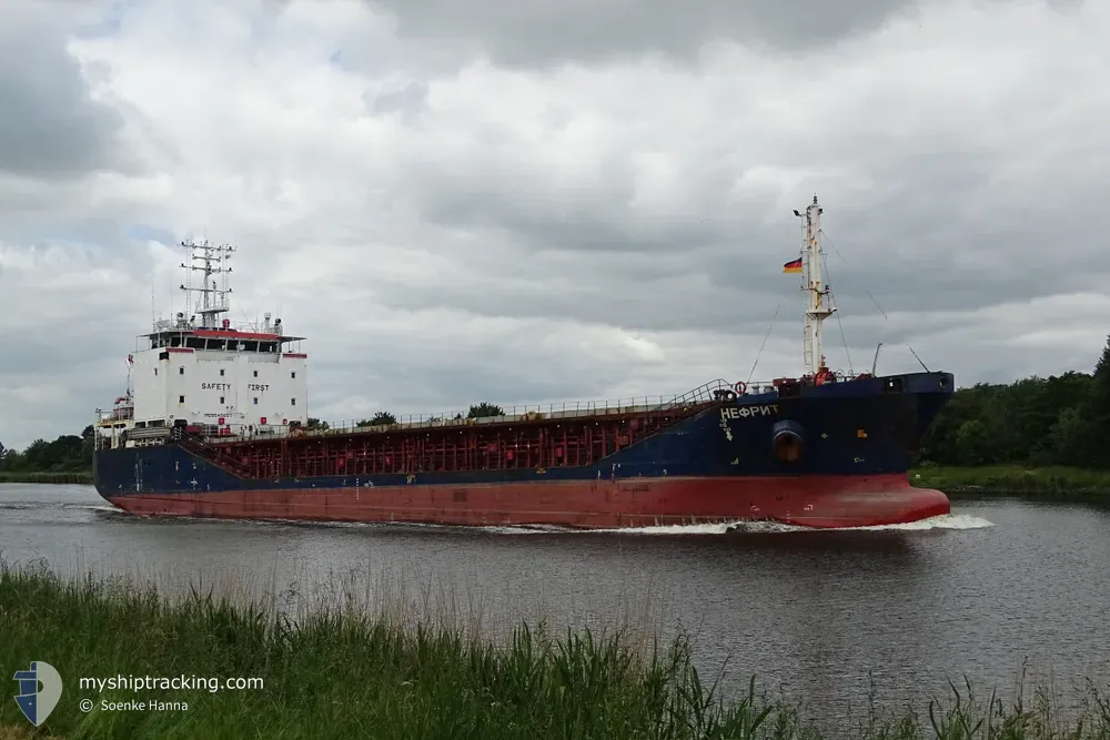 nephrite (General Cargo Ship) - IMO 9549657, MMSI 273339840, Call Sign UBAK4 under the flag of Russia