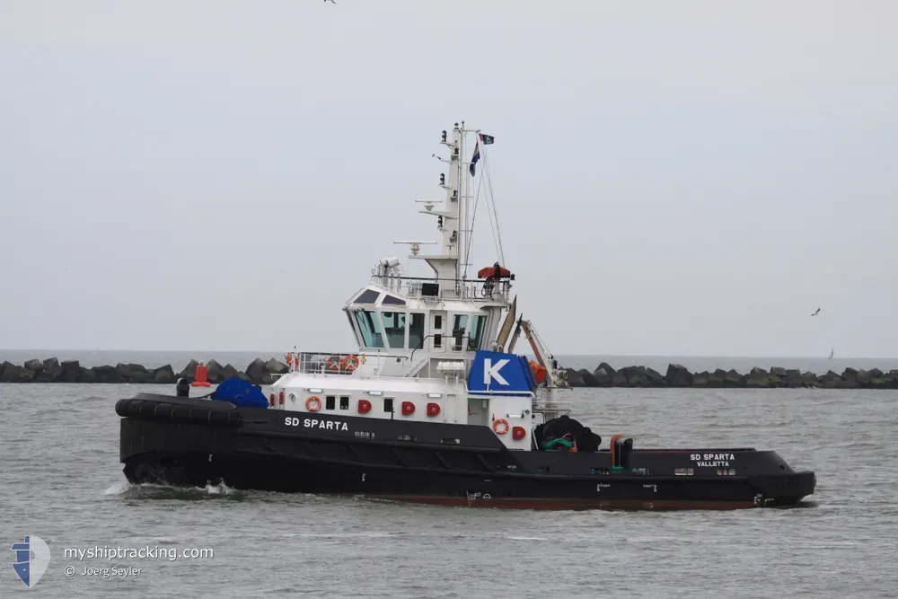 sd sparta (Tug) - IMO 9577238, MMSI 273384330, Call Sign UCKJ under the flag of Russia