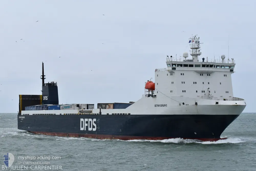 botnia seaways (Ro-Ro Cargo Ship) - IMO 9192129, MMSI 277399000, Call Sign LYTB under the flag of Lithuania