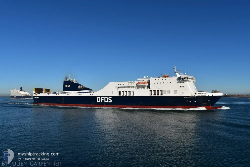 regina seaways (Passenger/Ro-Ro Cargo Ship) - IMO 9458535, MMSI 277466000, Call Sign LYTO under the flag of Lithuania