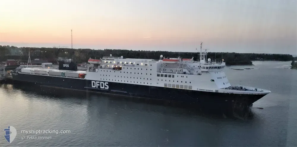 sirena seaways (Passenger/Ro-Ro Cargo Ship) - IMO 9212163, MMSI 277569000, Call Sign LYBR under the flag of Lithuania