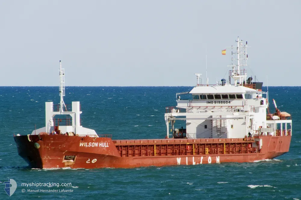 wilson hull (General Cargo Ship) - IMO 9198604, MMSI 304092000, Call Sign V2GU6 under the flag of Antigua & Barbuda