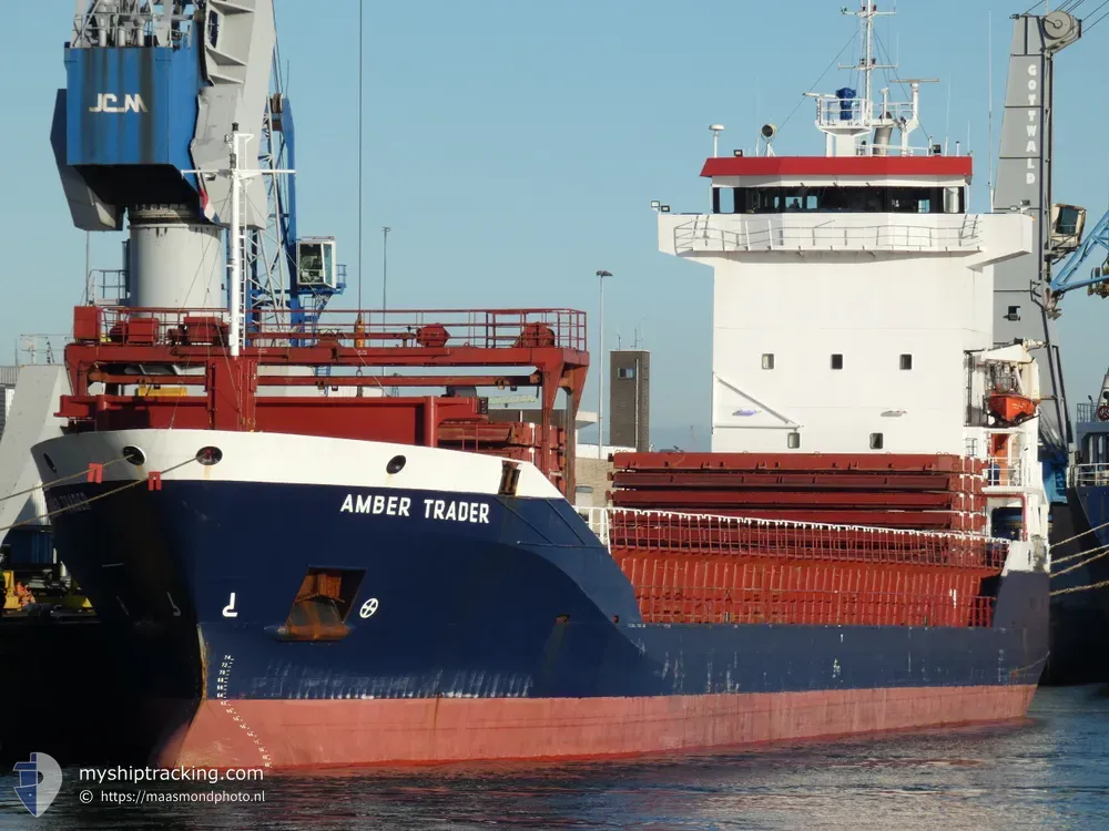 amber trader (General Cargo Ship) - IMO 9180853, MMSI 305976000, Call Sign V2QO9 under the flag of Antigua & Barbuda