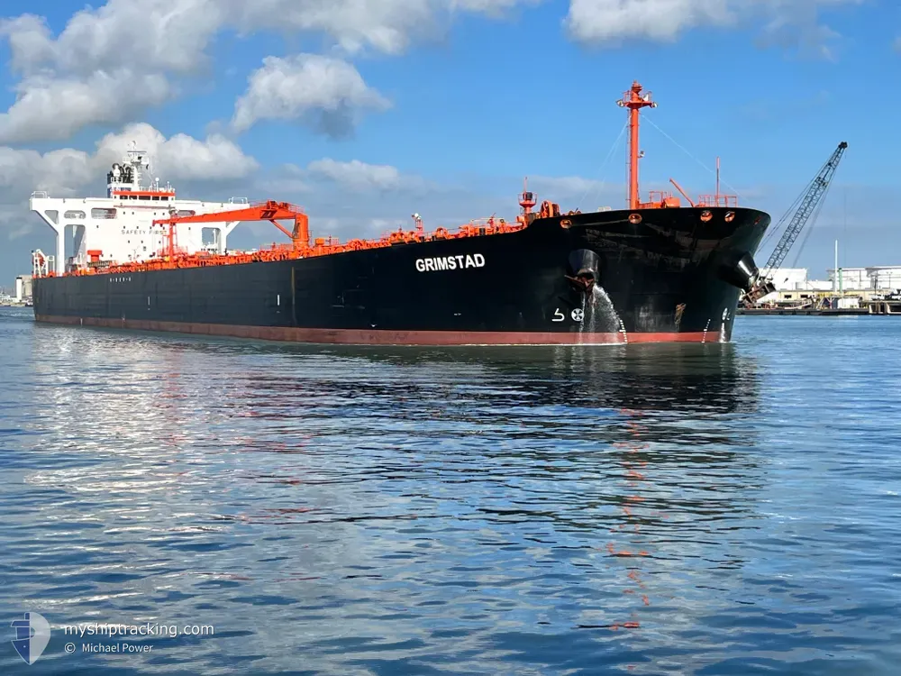 grimstad (Crude Oil Tanker) - IMO 9336402, MMSI 309518000, Call Sign C6WG9 under the flag of Bahamas