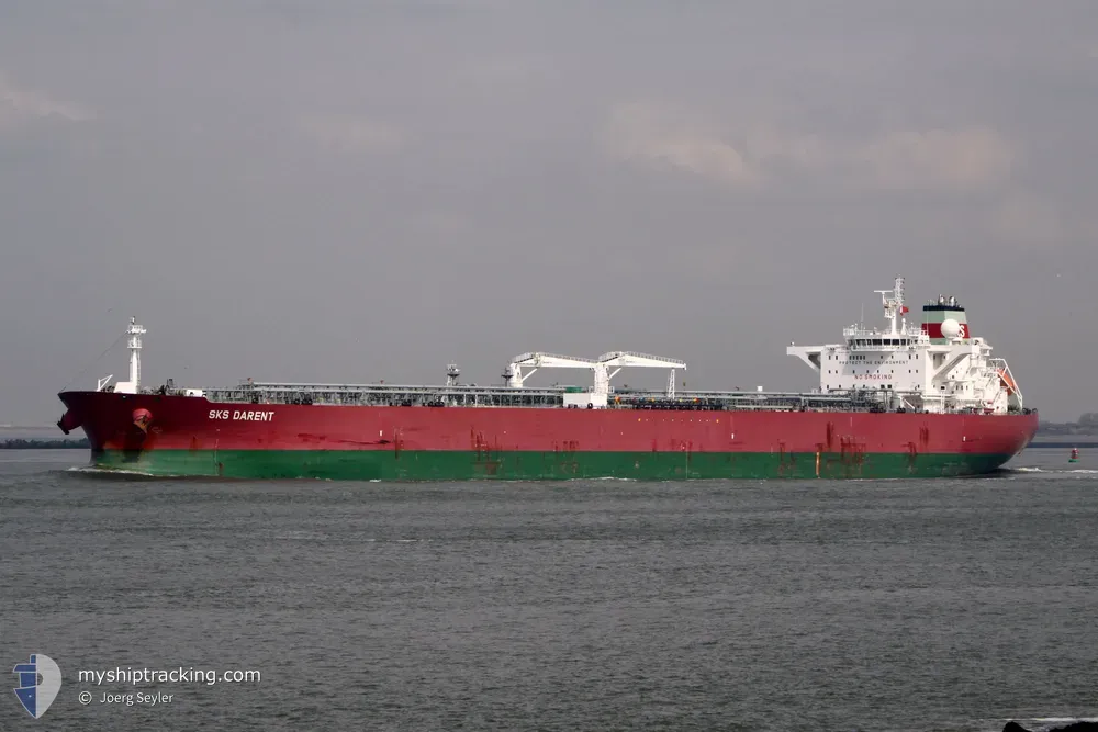 sks darent (Crude Oil Tanker) - IMO 9461843, MMSI 311052500, Call Sign C6ZC8 under the flag of Bahamas