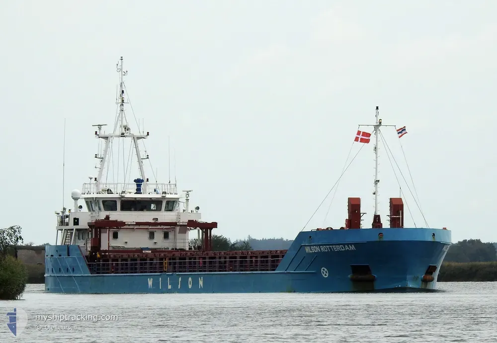 wilson rotterdam (General Cargo Ship) - IMO 9557381, MMSI 314036000, Call Sign 8PMG under the flag of Barbados