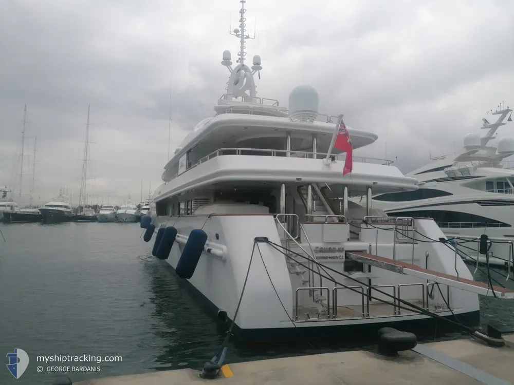 sahab iv (Yacht) - IMO 1005423, MMSI 319255000, Call Sign ZCMD8 under the flag of Cayman Islands