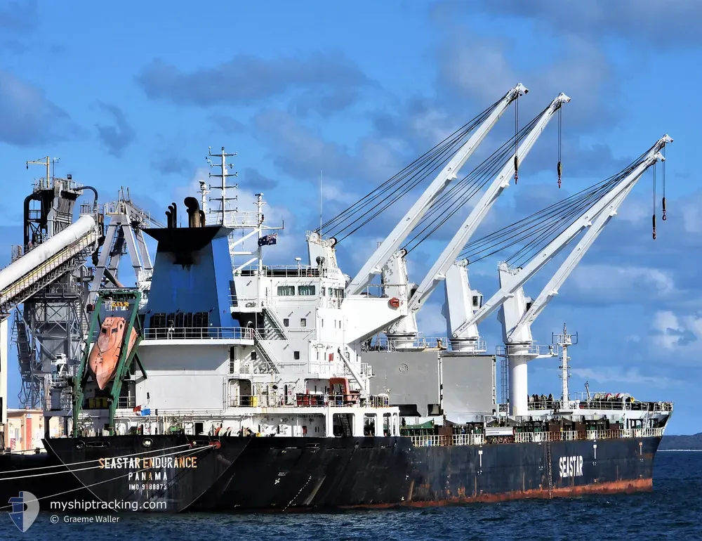 seastar endurance (Bulk Carrier) - IMO 9588873, MMSI 351120000, Call Sign 3FNU6 under the flag of Panama