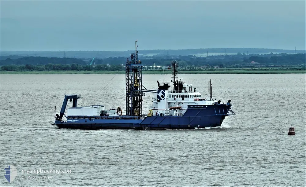ocean vantage (Offshore Tug/Supply Ship) - IMO 8405440, MMSI 351149000, Call Sign HP6188 under the flag of Panama