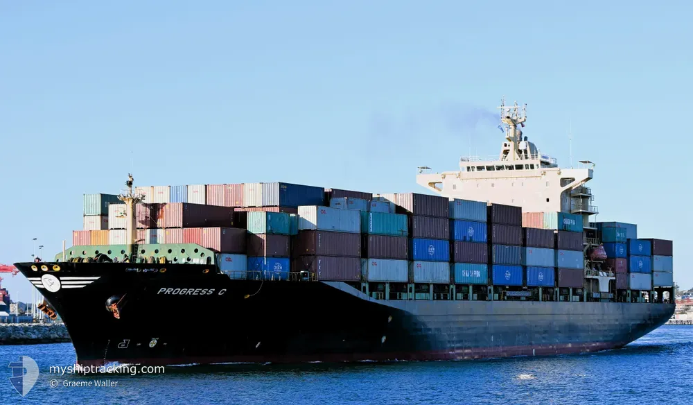 progress c (Container Ship) - IMO 9158563, MMSI 352157000, Call Sign 3FDV8 under the flag of Panama