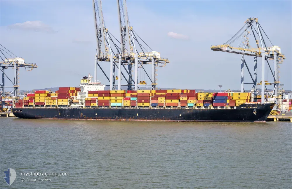 msc oriane (Container Ship) - IMO 9372482, MMSI 353289000, Call Sign 3EPY8 under the flag of Panama