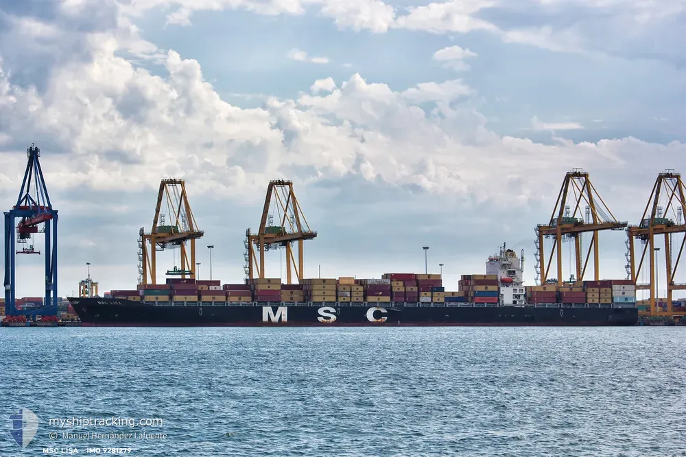 msc lisa (Container Ship) - IMO 9281279, MMSI 353968000, Call Sign H3MK under the flag of Panama