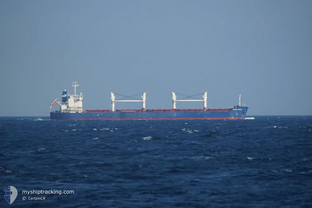mv global brave (Bulk Carrier) - IMO 9434606, MMSI 354440000, Call Sign 3FHX4 under the flag of Panama