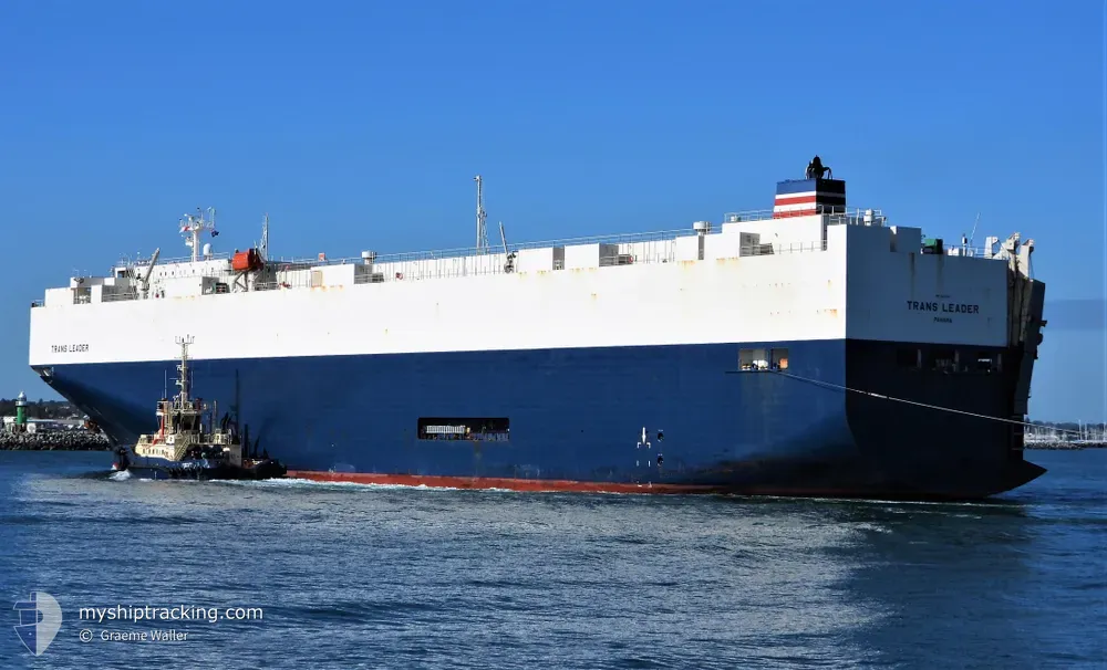 trans leader (Vehicles Carrier) - IMO 9412567, MMSI 372849000, Call Sign 3EPP4 under the flag of Panama