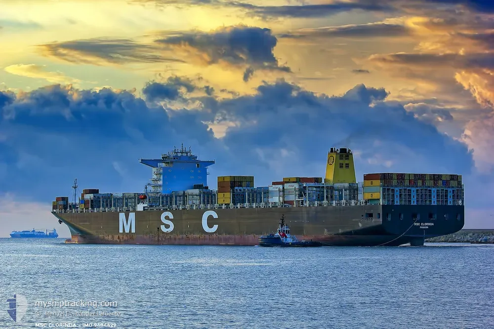 msc clorinda (Container Ship) - IMO 9484429, MMSI 373233000, Call Sign 3FDW7 under the flag of Panama
