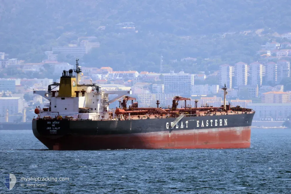 jag lalit (Crude Oil Tanker) - IMO 9297905, MMSI 419555000, Call Sign AUHB under the flag of India
