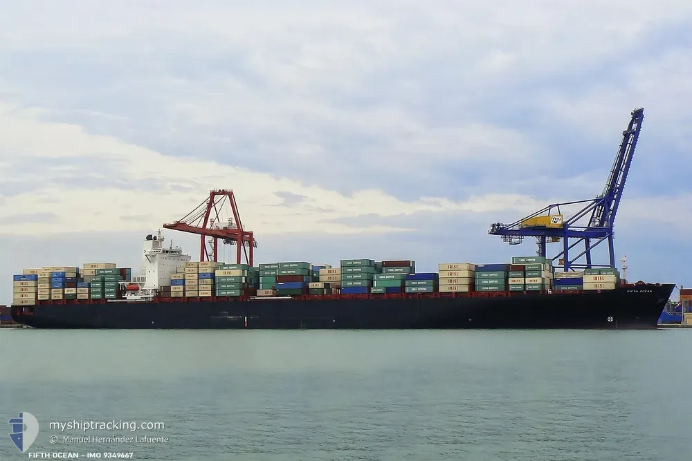 abyan (Container Ship) - IMO 9349667, MMSI 422031600, Call Sign EPBR3 under the flag of Iran