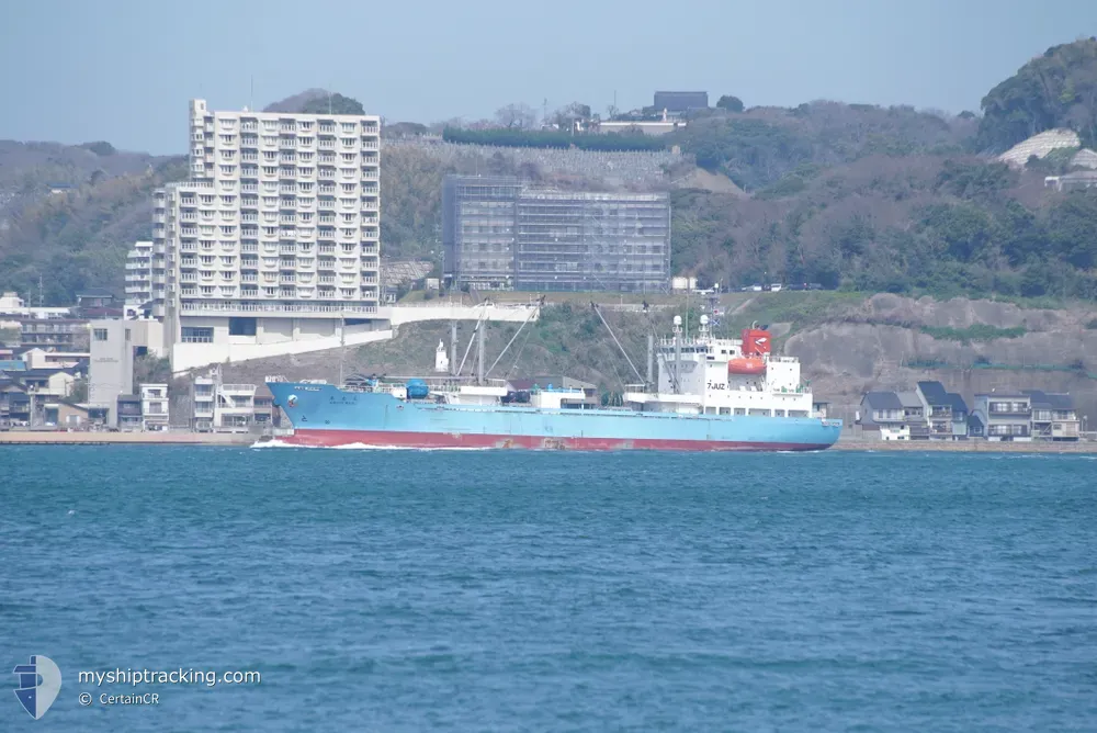 goutamaru (Refrigerated Cargo Ship) - IMO 9746827, MMSI 431263000, Call Sign 7JUZ under the flag of Japan