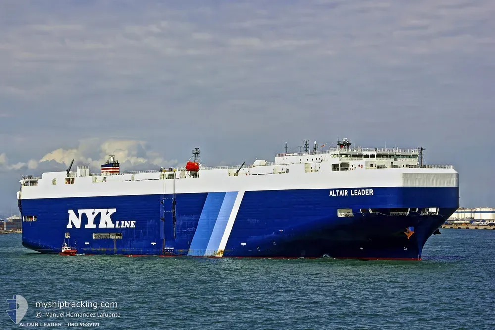 altair leader (Vehicles Carrier) - IMO 9539171, MMSI 432817000, Call Sign 7JJJ under the flag of Japan