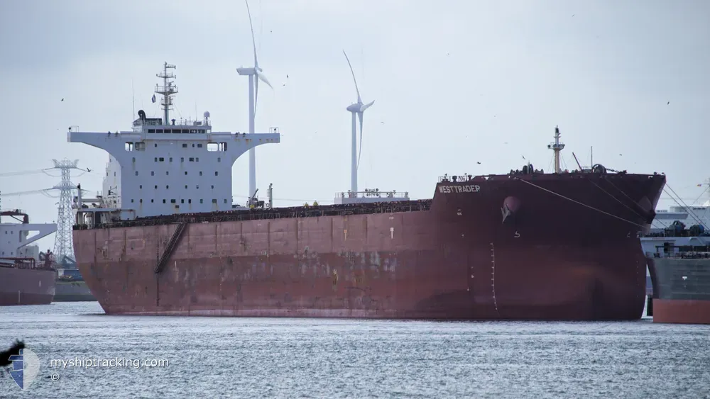 west trader (Bulk Carrier) - IMO 9467665, MMSI 538007156, Call Sign V7XN3 under the flag of Marshall Islands