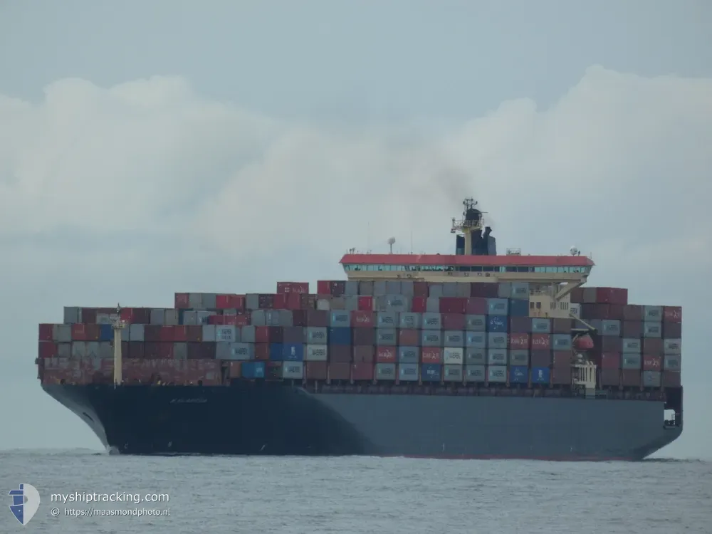 w klaipeda (Container Ship) - IMO 9211482, MMSI 538009143, Call Sign V7A4374 under the flag of Marshall Islands