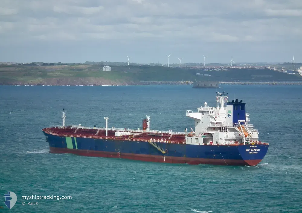 bw zambesi (Oil Products Tanker) - IMO 9393101, MMSI 564368000, Call Sign 9VNH8 under the flag of Singapore
