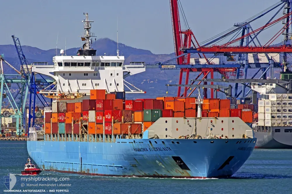 songa antofagasta (Container Ship) - IMO 9399753, MMSI 636018035, Call Sign A8OU5 under the flag of Liberia