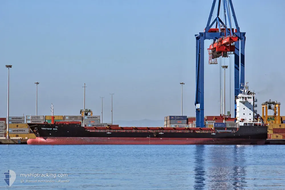 contship eco (Container Ship) - IMO 9492751, MMSI 636018167, Call Sign D5OL9 under the flag of Liberia