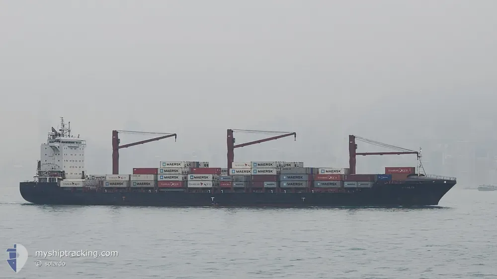 vivaldi (Container Ship) - IMO 9429326, MMSI 636019606, Call Sign D5VG9 under the flag of Liberia